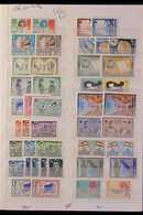 1962-79 NEVER HINGED MINT  ALL DIFFERENT Accumulation Of Sets & Miniature Sheets On Stock Pages, Includes 1962 Shah Rang - Irán