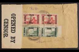 BRITISH OCCUPATION 1918-1919 Two Censored Covers Addressed To England Incl One Is Registered, Bearing ½a On 10pa, 1a On  - Iraq