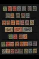 1922-1925 OVERPRINTS MINT COLLECTION On Stock Pages, All Different, Includes 1922 Dollard Opts Set, Plus Red Opts To 9d, - Altri & Non Classificati