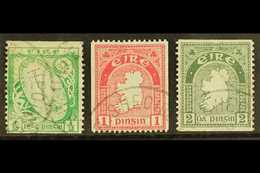 1922-34 COIL STAMPS ½d, 1d Perf 15 X Imperf, And 2d Imperf X Perf 14, SG 71a, 72c And 74a, Fine Cds Used. (3) For More I - Altri & Non Classificati