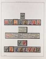 CASTELROSSO 1922-1924 FINE MINT & NHM COLLECTION In Hingeless Mounts On A Page, All Different, Includes 1922 Opts Set NH - Altri & Non Classificati