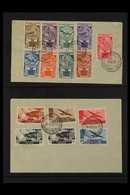 GENERAL ISSUES (NORTH AFRICA) 1933 50th Anniversary Of Foundation Of Colony Of Eritrea (Postage And Air) Complete Set (S - Other & Unclassified