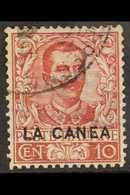 PO's IN CRETE 1905 10c Lake, SG 6 (Sass. 6), Very Fine Used, Cat €450. For More Images, Please Visit Http://www.sandafay - Otros & Sin Clasificación