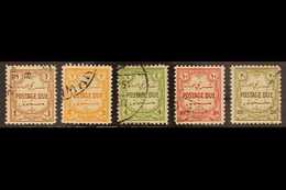 POSTAGE DUE 1944-49 Complete Postage Due Set, SG D244/48, Fine Cds Used (5 Stamps) For More Images, Please Visit Http:// - Giordania