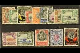 1935-37 Complete King George V Pictorial Set, SG 110/123, Fine Mint. (14 Stamps)  For More Images, Please Visit Http://w - Vide