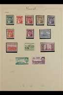 1923-1961 INTERESTING OLD COLLECTION A Most Useful "Old Time" Mint & Used Collection That Includes KGV  Used 1923 8a & 1 - Koeweit