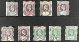 1902 Complete Set, SG 20/28, Fine Mint. (9 Stamps) For More Images, Please Visit Http://www.sandafayre.com/itemdetails.a - Leeward  Islands