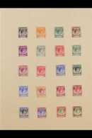 MALACCA 1948-1949 COMPLETE SUPERB MINT COLLECTION On Leaves, All Different, Complete SG 1/21, Includes 1948 Wedding Set, - Other & Unclassified