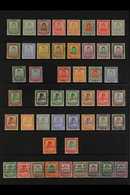 TRENGGANU 1910-63 FINE MINT COLLECTION Presented On Stock Pages That Includes 1910-19 Set To $1, 1921-41 $3 MCA Wmk, Scr - Other & Unclassified