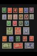1937-1953 VERY FINE MINT All Different Collection. With TANGIER Including 1937 Definitive Set, 1949 Definitive Set, And  - Altri & Non Classificati