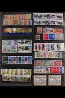 EX-DEALERS STOCK CARD ACCUMULATION 1940's-1990's. NEVER HINGED MINT / MINT & USED Ranges On Stock Cards, Mostly As Compl - Andere & Zonder Classificatie