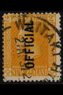 OFFICIALS 1931 2d Yellow, Perf 14, Variety "NO STOP" After Official, SG 98a, Fine Used For More Images, Please Visit Htt - Altri & Non Classificati