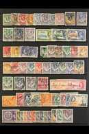 1925-53 ALL DIFFERENT USED COLLECTION Includes 1925-29 Most KGV Values To 2s, 3s, And 5s (incl 8d), 1938-52 KGVI Set Com - Noord-Rhodesië (...-1963)