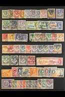1925-53 ALL DIFFERENT USED COLLECTION Includes 1925-29 Most KGV Values To 2s, 3s, And 5s (incl 8d), 1938-52 KGVI Set Com - Rhodésie Du Nord (...-1963)