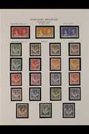 1929-1952 FINE MINT Collection In Hingeless Mounts On Pages. With KGVI Definitive Set To 10s, 1929-52 Postage Due Set, P - Rhodésie Du Nord (...-1963)