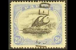 1907-10 2½d Black And Pale Ultramarine Lakatoi, SG 56a, Neat Straight Line Registered Cancel. For More Images, Please Vi - Papua Nuova Guinea