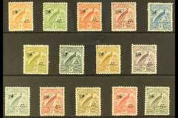 1931 Raggiana Bird Air Overprinted Set, SG 163/76, Fine Mint (14 Stamps) For More Images, Please Visit Http://www.sandaf - Papua-Neuguinea
