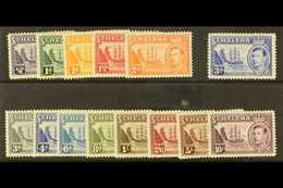 1938-44 Complete Definitive Set, SG 131/140, Very Fine Mint. (14 Stamps) For More Images, Please Visit Http://www.sandaf - Isola Di Sant'Elena