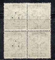 APR1027  - UNGHERIA , 40 Kr Quartina Con Anomala Perforazione Su Una Coppia  *  (2380A) Punctured - Unused Stamps