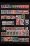1937-52 HIGHLY COMPLETE COLLECTION A Highly Complete Fine Mint Run From Coronation To The New Constitution Set, SG 125/1 - St.Lucia (...-1978)