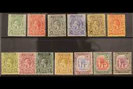 1913-17 KGV MCA Wmk Definitive Set, SG 108/120, Fine Mint (13 Stamps) For More Images, Please Visit Http://www.sandafayr - St.Vincent (...-1979)