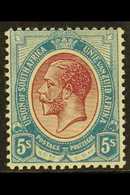 1913-24 5s Purple & Blue, SG 15, Very Fine Mint. For More Images, Please Visit Http://www.sandafayre.com/itemdetails.asp - Ohne Zuordnung