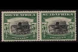 1927-30 5s Black & Green, SG 38, Very Fine Mint With Vibrant Colour. (2 Stamps) For More Images, Please Visit Http://www - Ohne Zuordnung