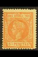 GUINEA 1902 5p Pale Red Top Value, SG 8 Or Edifil 8, Fine Mint, Centred To Lower Left. For More Images, Please Visit Htt - Sonstige & Ohne Zuordnung