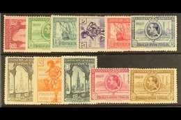 SAHARA 1929 Saville And Barcelona Exhibitions Set Complete, SG 25/35 (Edifil 25/35), Never Hinged Mint (11 Stamps) For M - Sonstige & Ohne Zuordnung