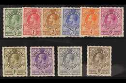 1933 Complete Shields Set, SG 11/20, Very Fine Mint. (10 Stamps) For More Images, Please Visit Http://www.sandafayre.com - Swasiland (...-1967)