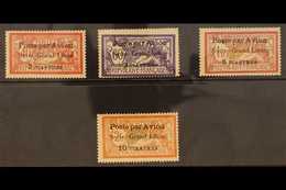 1923 Syria- Grand Liban Airmail Set Complete, Variety "3¾ Mm Spacing", SG 114/7a, Very Fine Mint. (4 Stamps) For More Im - Syrië