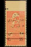 1945 5p On 25p On 40p Pale Rose, "Obligatory Tax" Stamp, SG T421, Very Fine Never Hinged Mint. Scarce Stamp. For More Im - Siria