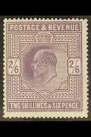 1911-13 2s6d Dull Greyish Purple, Somerset House Printing, SG 315, Fine Mint, Lightly Hinged. For More Images, Please Vi - Unclassified