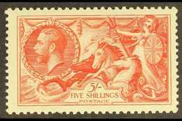 1934 5s Bright Rose-red Re-engraved Seahorse, SG 451, Never Hinged Min. For More Images, Please Visit Http://www.sandafa - Ohne Zuordnung