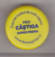 Romania Coca Cola Fanta Sprite Cap - Plastic Cap - Limonade