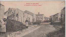 VOSGES - Guerre De 1914 1915 - La Grande Rue De BAZIEN - Autres Communes