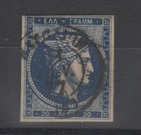 Gréce _ Royaume 20 Bleu (1861)  N°14 - Sonstige & Ohne Zuordnung