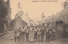 ANJOUAN - LES ENFANTS DU VILLAGE DE DZINDI - BELLE PHOTO DE GROUPE - TOP !!! - Comores