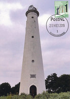 D38748 CARTE MAXIMUM CARD RR FD 2019 NETHERLANDS - FORMER LIGHTHOUSE PHARE LEUCHTTURM SCHIERMONNIKOOG CP ORIGINAL - Lighthouses