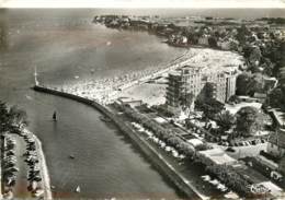 LE POULIGUEN VUE GENERALE AERIENNE SUR LA PLAGE ET LA JETEE - Le Pouliguen