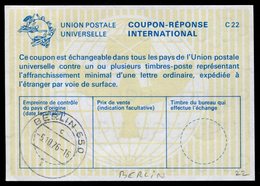 ALLEMAGNE / BERLIN   International Reply Coupon / Coupon Réponse International - Sonstige & Ohne Zuordnung