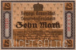 GERMANY -10 MARK 1918 NOTGELD   UNC - Ohne Zuordnung