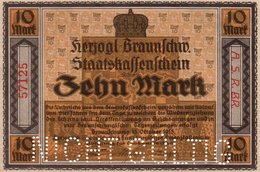GERMANY -10 MARK 1918 NOTGELD   UNC - Zonder Classificatie