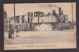 CPA Pas De Calais 62 Berck Train Chemin De Fer Locomotive écrite - Berck