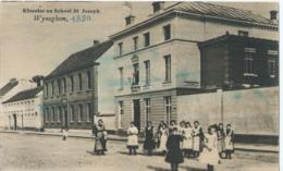 Wijnegem - Wyneghem - Klooster En School St Joseph - Zicht Genomen Rond 1890 - REPRO - Wijnegem