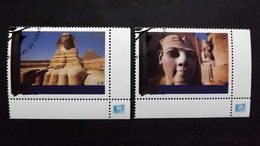 UNO-New York 986/7 Oo/ESST, UNESCO-Welterbe: Ägypten - Used Stamps