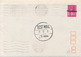 OBL ESSAI - TEST MAIL TOSHIBA CLERMONT FERRAND GARE Puy De Dôme Sur Lettre Marianne BEQUET - Mechanical Postmarks (Other)
