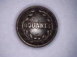 BOUTON Douanes 1884-1914 - Diamètre 15 Mm - TW & W PARIS - Boutons