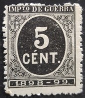 Impôt De Guerre 5cts Noir N° 23 Neuf Sans Gomme - Kriegssteuermarken