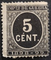 Impôt De Guerre 5cts Noir N° 23 Neuf Sans Gomme - Tasse Di Guerra